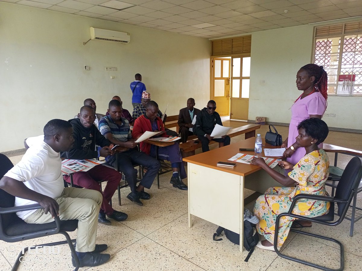 Today Mityana health department has mentored journalists working in mityana district and cultural leaders on MPOX and they have advised them to spreed the information to their communities
