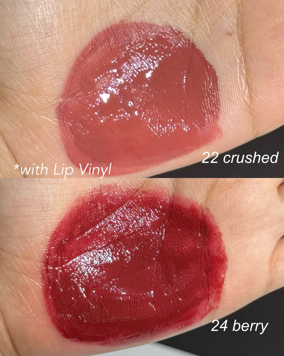 nanaspineapel's tweet photo. Kebetulan aku punya 4 shade + 1 lip glossnya..

Dan shade favorite aku buat ombre yang shade 22 crushed + 24 berry, hasilnya cakep bgt!!💖 https://t.co/fTpvlyhqO4