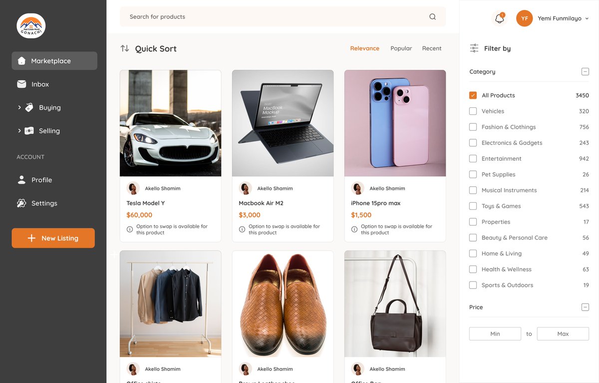 yemi1049's tweet photo. Working on a marketplace with some very distinct and unique features.
🎨🎨 https://t.co/DPrDO8SF5z