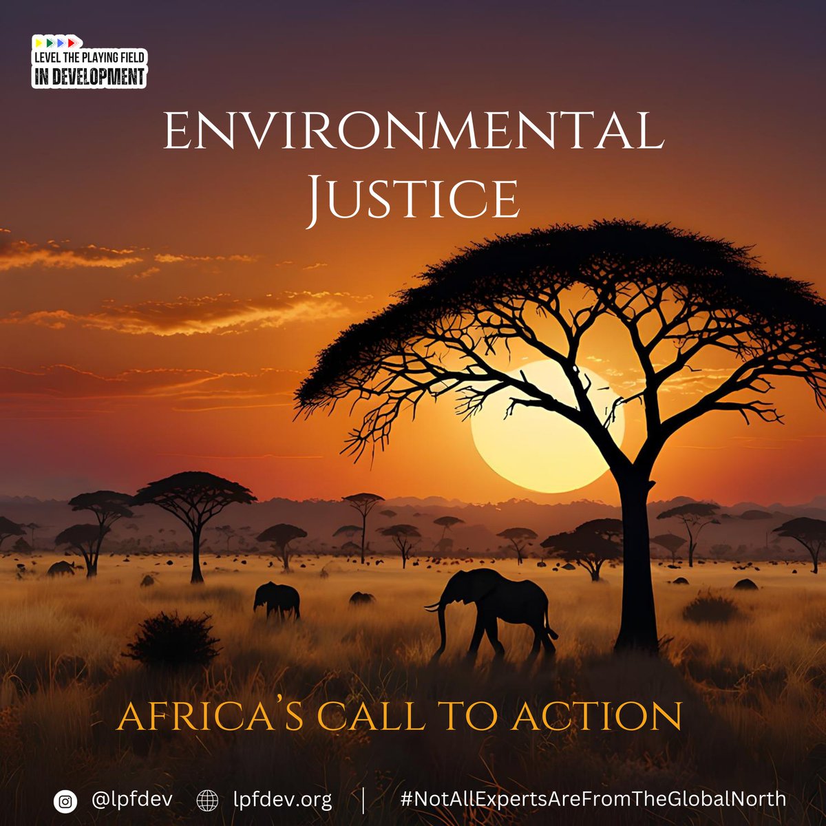 Read our latest community contribution by <a href="/KevMofokeng/">Buti Blessed</a> - Environmental Justice: Africa’s Call to Action

lpfdev.wordpress.com/2024/10/18/env…