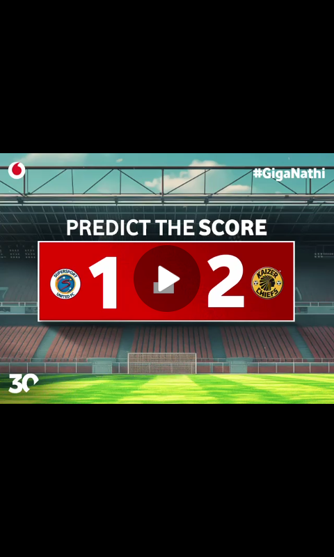 twele_za's tweet photo. @Vodacom @KaizerChiefs 2 - 1 to Chiefs https://t.co/dA4b00zmKv