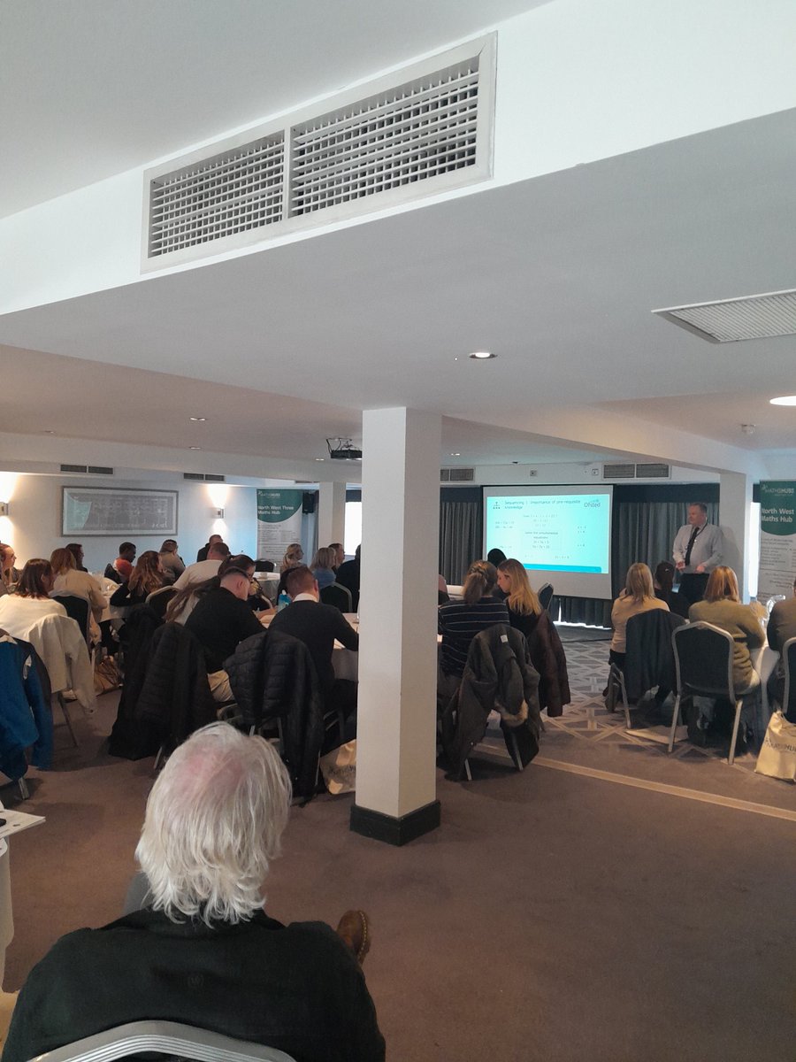 Welcome to our Secondary Maths Conference at Formy Hall. Steve Wren, HMI, is starting the day with a look into the Maths Subject review. Exciting day ahead for our delegates <a href="/NCETM/">NCETM</a> <a href="/MathsHubs/">MathsHubs</a>