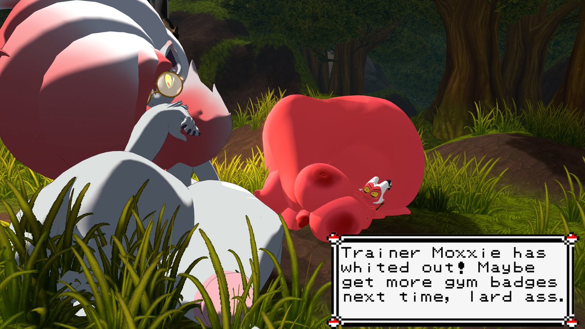 Remember Trainers, just because you caught a high level Pokémon doesn't mean you have the Gym Badges to tame it. Don't be like Fatty Mc Fat Ass over here.

H. Zoroark - Me
Meowscarada - <a href="/Chill_Feeble/">Chill_Feeble</a>
Moxxie - <a href="/aorabun/">🔞 💚 ᴀᴏʀᴀ 💚 🔞</a>