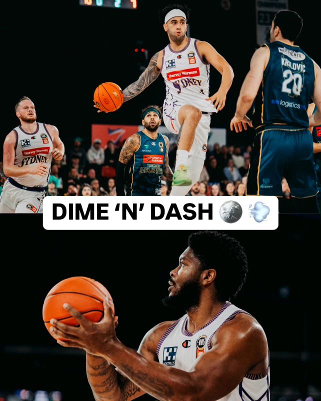 SydneyKings's tweet photo. ZAY โก๏ธ CAM ๐
Keep watching our round five fixture with Tasmania live on ESPN via Kayo Sports!
#TakeTheThrone #Cooks100 https://t.co/5c2lI8hIwu
