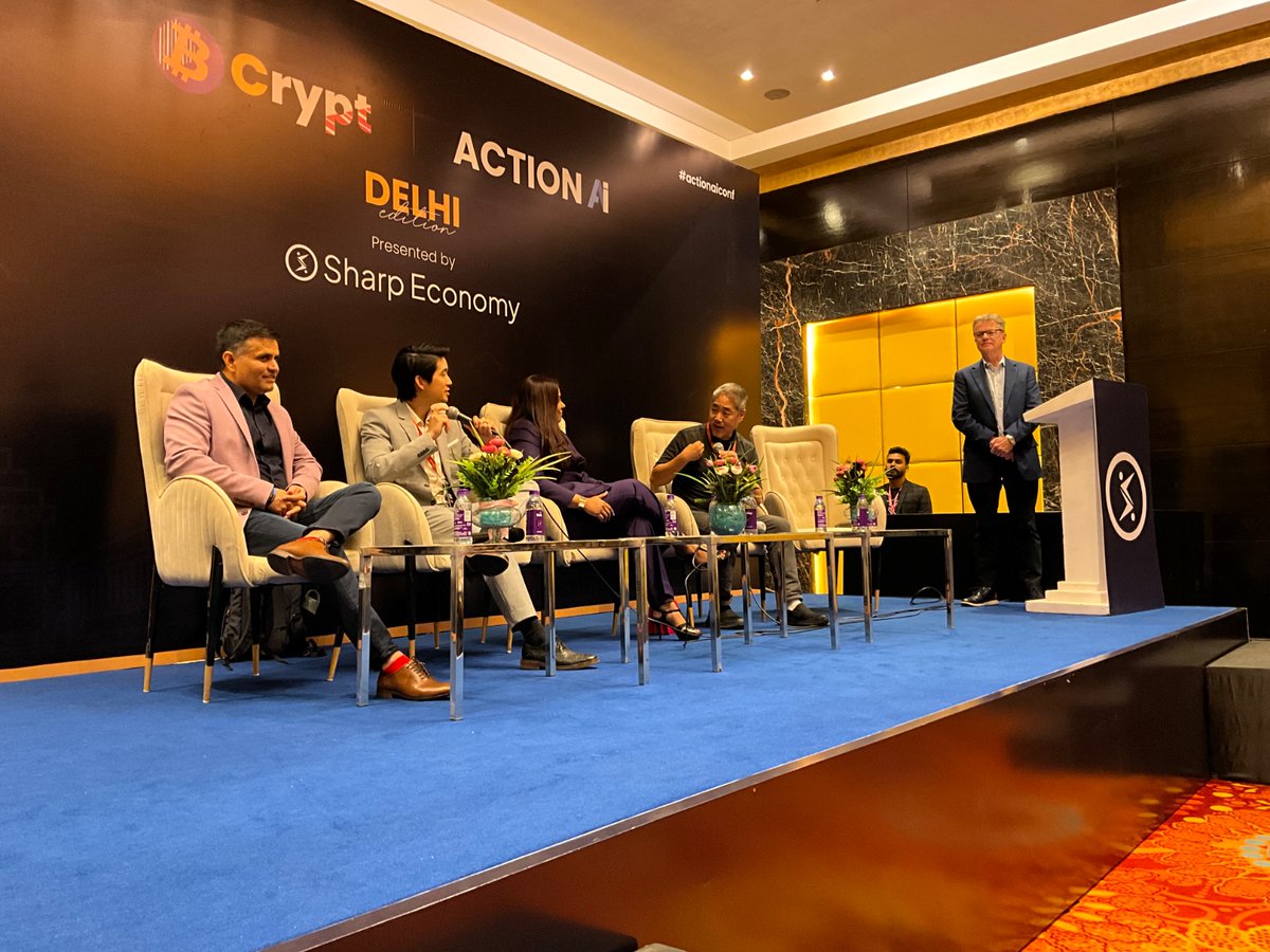 CsharpCorner's tweet photo. The Fireside Chat on the ‘Investors View on AI’ was truly eye-opening!  @mcbeniwal, @metaivankan, @PhilDwyer27,  Amita Singh and the panelists shared critical insights on navigating the AI investment landscape at #ActionAIConf 2024! 

#AI #CSharpCorner #Innovation #ActionAI https://t.co/iAvPSQRngT