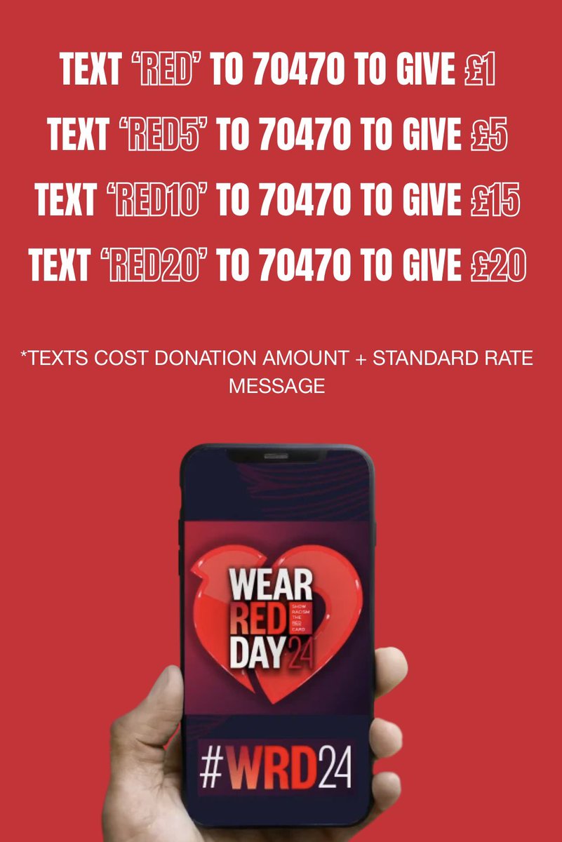 NCLCentralWest (@nclcentralwest) on Twitter photo We are very proud to support <a href="/SRTRC_England/">Show Racism the Red Card</a>!
The charity was established in 1996, thanks in part to a donation by then <a href="/NUFC/">Newcastle United</a> goalkeeper Shaka Hislop.
Today Show Racism the Red Card are celebrating the 10th Anniversary of ‘Wear Red Day’
theredcard.org We are very proud to support <a href="/SRTRC_England/">Show Racism the Red Card</a>!
The charity was established in 1996, thanks in part to a donation by then <a href="/NUFC/">Newcastle United</a> goalkeeper Shaka Hislop.
Today Show Racism the Red Card are celebrating the 10th Anniversary of ‘Wear Red Day’
theredcard.org