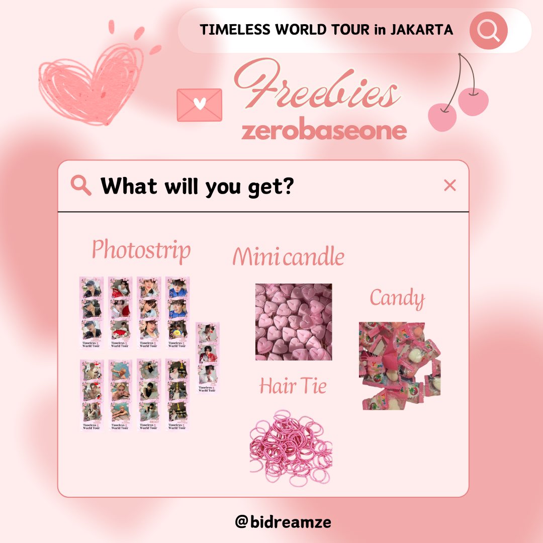 dearsunwxx's tweet image. FREEBIES ZEROBASEONE 
by @bidreamze

✨TIMELESS WORLD TOUR IN JAKARTA✨

🔃 RT and Like this tweet
💬Kindly tag me, if you get this freebies
🚯Don’t throw and sell it away

Place : Ice BSD, Tangerang
Date : Oct, 26th 2024
Time : TBA