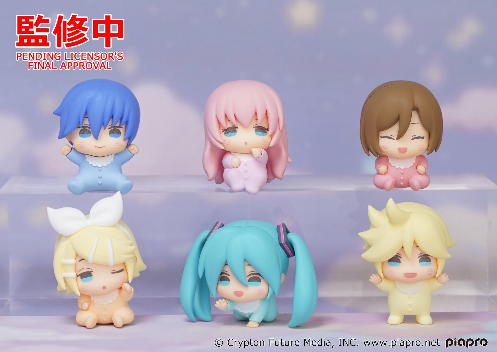 KAITO サンリオ　ピアプロ　ぬいぐるみ　マスコット　あかたんず　フィギュア GOOD SMILE COMPANY あかたんず ピアプロキャラクターズ 6個入り