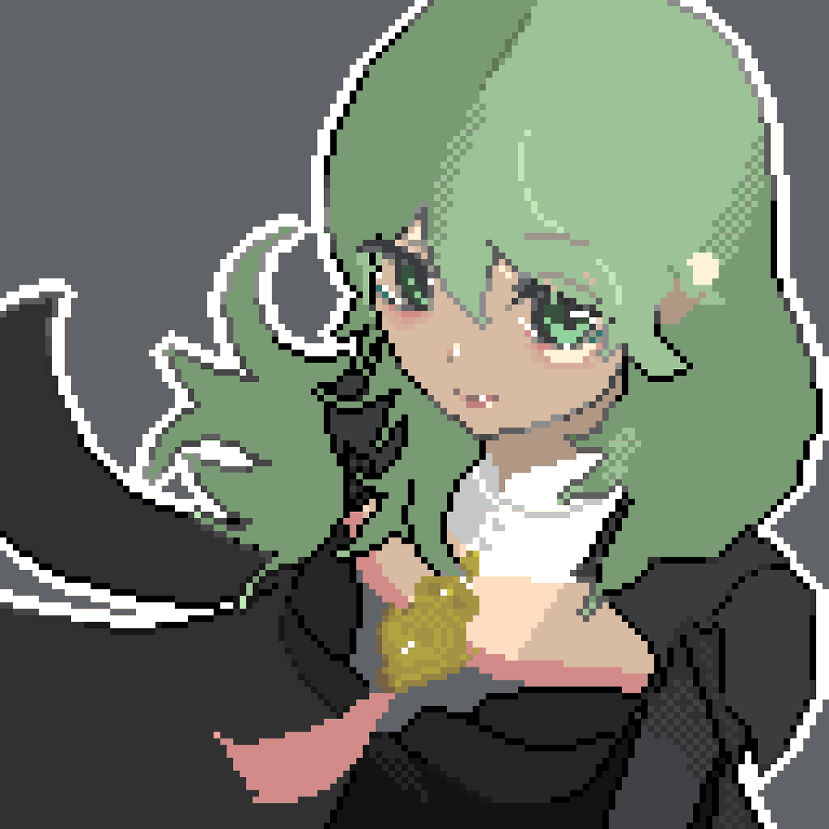 Allusive_Egst_'s tweet photo. 真庭るく(@maniwa_ruku)さんに、ベレス先生のドットイラストを描いていただきました！とってもかわいいです！
ありがとうございます！
(製作者様に無断での使用は禁止します) https://t.co/fjbV2EZuIa