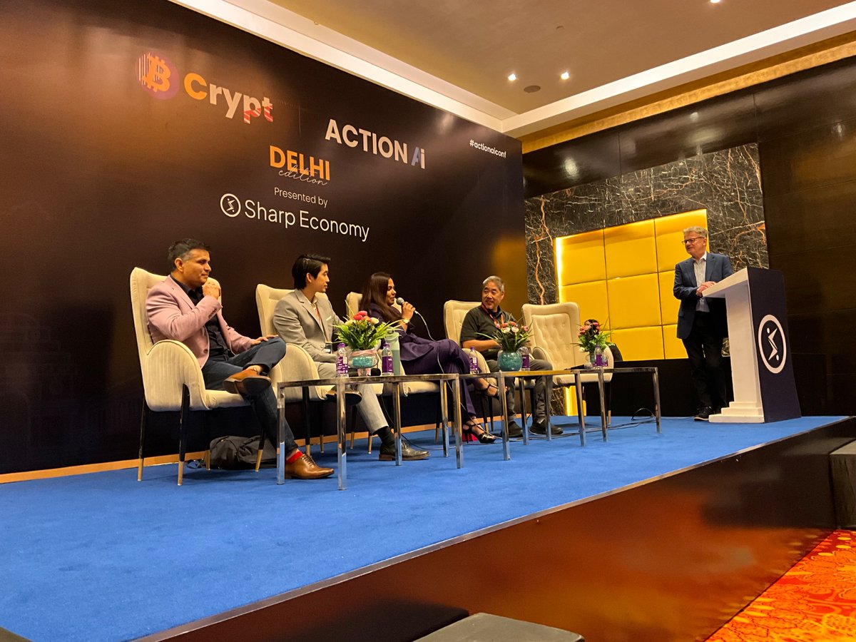 CsharpCorner's tweet photo. The Fireside Chat on the ‘Investors View on AI’ was truly eye-opening!  @mcbeniwal, @metaivankan, @PhilDwyer27,  Amita Singh and the panelists shared critical insights on navigating the AI investment landscape at #ActionAIConf 2024! 

#AI #CSharpCorner #Innovation #ActionAI https://t.co/iAvPSQRngT