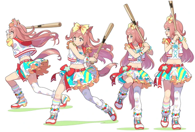 【本日18:00〜CS ファイナルステージ第3戦】福岡ソフトバンクホークス牧原大成選手の打撃フォームを真似するアグネスデジタル 