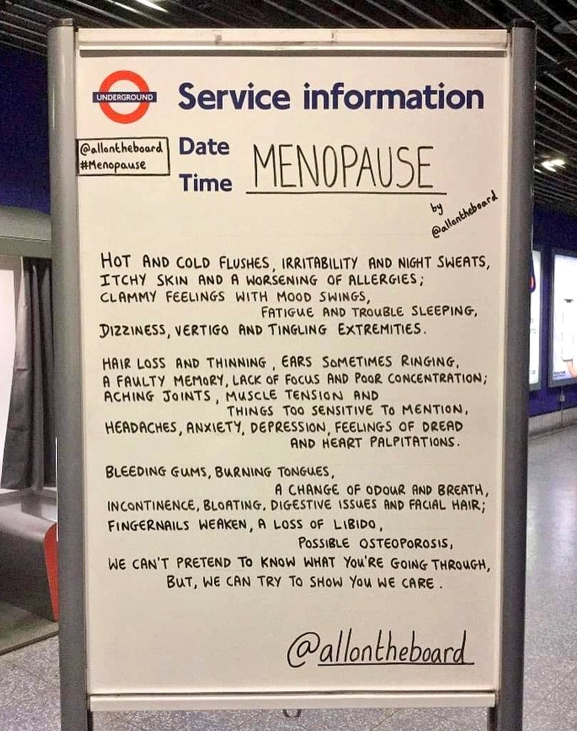 It’s World Menopause Day. 
We can’t pretend to know what you’re going through, but we can try to show you we care. 

#WorldMenopauseDay #Menopause