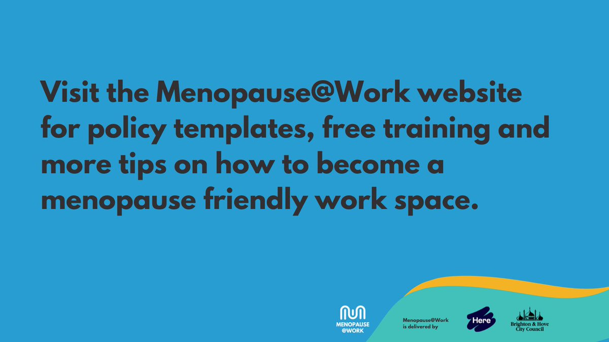 Here (@care_unbound) on Twitter photo It’s #WorldMenopauseDay! 🌟 Want to support colleagues going through menopause but not sure where to start?
Here's 5 tips: đź’ś Menopause policy đź’ś Manager training đź’ś Educate all staff đź’ś Menopause champion đź’ś Sign a pledge
Visit the website for more info 👉menopauseatwork.co.uk/pages/events?u… It’s #WorldMenopauseDay! 🌟 Want to support colleagues going through menopause but not sure where to start?
Here's 5 tips: đź’ś Menopause policy đź’ś Manager training đź’ś Educate all staff đź’ś Menopause champion đź’ś Sign a pledge
Visit the website for more info 👉menopauseatwork.co.uk/pages/events?u…