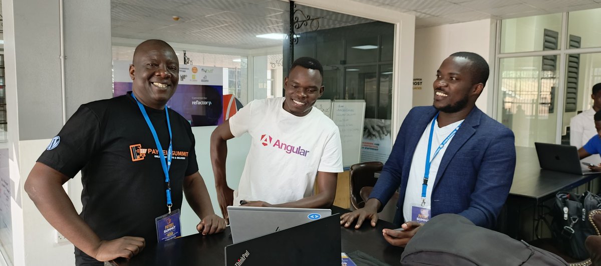 Sheba Ayinza (@shebaayinza) on Twitter photo You can tell from the smiles that the transaction was successful.
<a href="/ganafaR/">Roland F Ganafa</a> <a href="/FrancisAkol3/">Francis Akol #Angular</a>
<a href="/WordPressKLA/">WordPress Kampala</a>
<a href="/RamseyScored/">Weddy Njoan #WP</a>
#PayDelSummit2024 You can tell from the smiles that the transaction was successful.
<a href="/ganafaR/">Roland F Ganafa</a> <a href="/FrancisAkol3/">Francis Akol #Angular</a>
<a href="/WordPressKLA/">WordPress Kampala</a>
<a href="/RamseyScored/">Weddy Njoan #WP</a>
#PayDelSummit2024