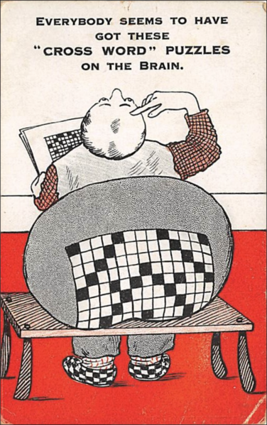 qikipedia's tweet photo. In 1925 the New York Times said that crosswords were ‘a sinful waste in the utterly futile finding of words’. In 2018 they made $33 million from crosswords. https://t.co/ZBf2VttREo