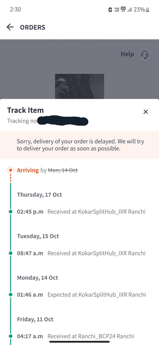 Aaman1s's tweet photo. My order has been delayed so i filled a complaint but after the given time of resolving the issue there is no response from myntra

Myntra service is pathetic https://t.co/eh65p9lPOw