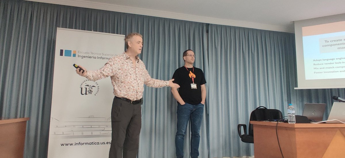 pmolinam's tweet image. #langdev2024 LionWeb Status
Standards for modeling. Jos Warmer &amp;amp; Niko Stotz
