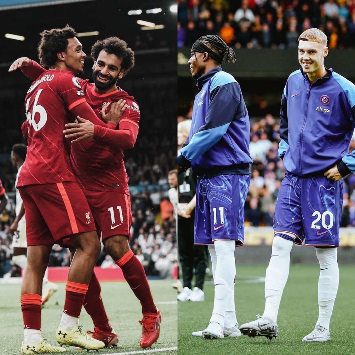 Bald manager vs Bald manager 
Best defence vs Best attack 
Salah vs Palmer 
Gravenberch vs Caicedo
Van Dijk vs Colwill  

This title race match is going to be one for the ages, this is the game of the season.