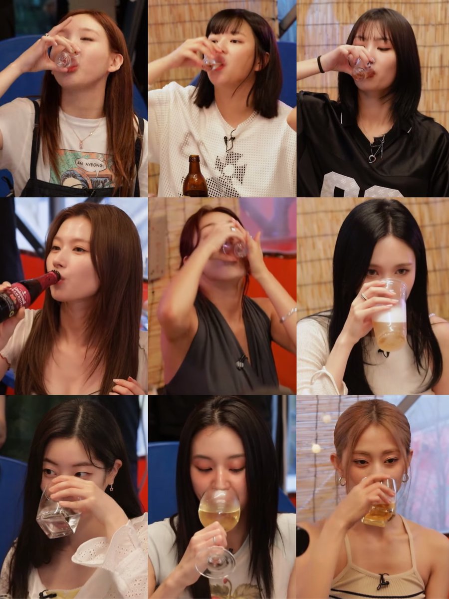 mnymilf's tweet photo. TWICE DRINKING https://t.co/KpbHS6ALEp