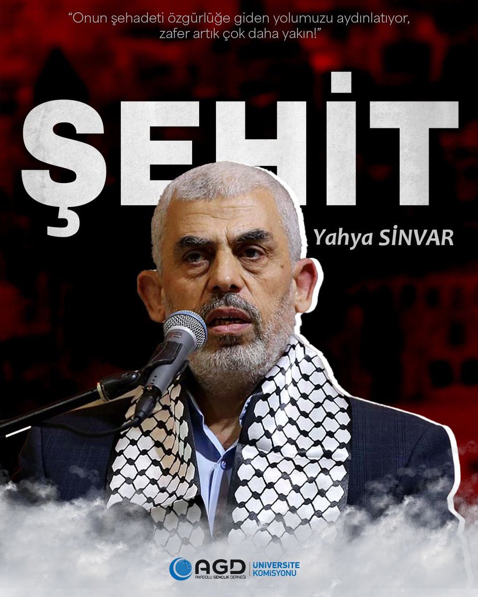 Onun Şehadeti özgürlüğe giden yolumuzu aydınlatıyor, zafer artık çok daha yakın!

Şehadetin Mübarek olsun Komutan Yahya Sinvar