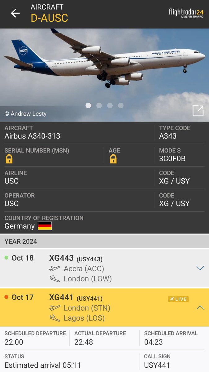 BARACUK's tweet photo. Last night at 10.48pm this plane operated by Universal Sky Carrier USC, was  part of a charter flight  mass deportation to Nigeria and Ghana ,  carrying  people who came to the UK fleeing persecution who fear for their lives.  #stoptheplane #enddeportations https://t.co/IwNF0ZbrM6