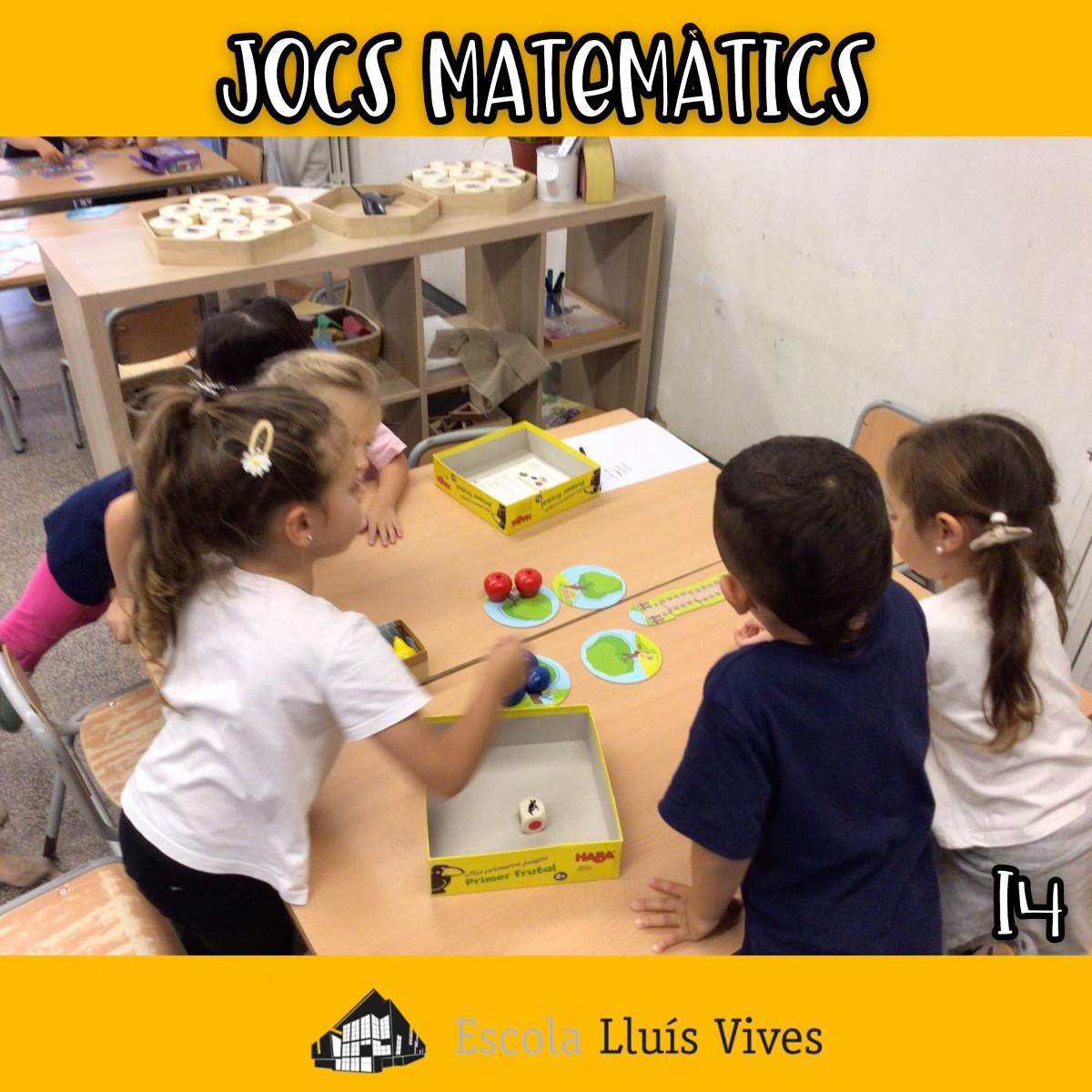 L’alumnat d’I4 s’inicia en els jocs matemàtics. 
#infantilvives #infantil #escolapublica #escolalluisvives #castelldefels #escolapublica #escola #escuelapublica #publicschool #komunicapress