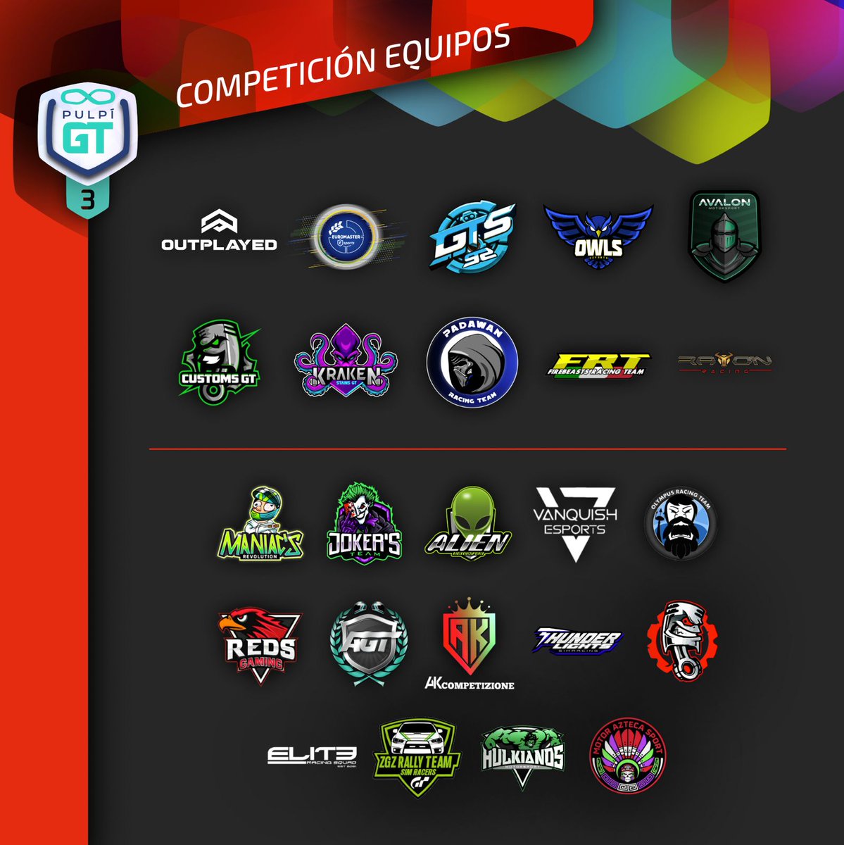 🔴 | #GTPulpí

❌ EQUIPOS NO.
✅ EQUIPAZOS.

Los equipos ya están preparando una cita HISTÓRICA.