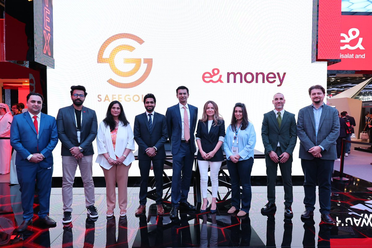 e& money (@eandmoney) on Twitter photo We are excited to announce our partnership with <a href="/SafeGold_India/">safegoldhq</a>. It aims to provide a low entry barrier for consumers to invest in gold. They can accumulate gold over time through fractional ownership.
#GITEXGLOBAL We are excited to announce our partnership with <a href="/SafeGold_India/">safegoldhq</a>. It aims to provide a low entry barrier for consumers to invest in gold. They can accumulate gold over time through fractional ownership.
#GITEXGLOBAL