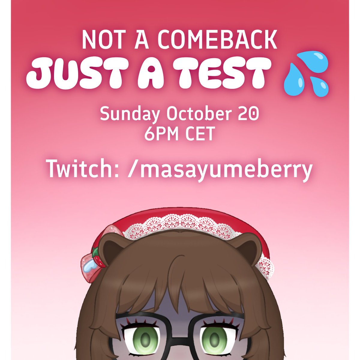 In the end I'm too busy tomorrow... See you on Sunday at 6PM Italian Time! I hope to have fun! (⁠;⁠ŏ⁠﹏⁠ŏ⁠)❤️

#vtuber #streamer #twitch