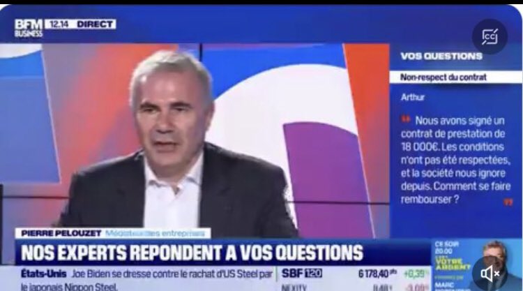 PPelouzet's tweet photo. Sur @bfmbusiness on se retrouve à midi dans l’émission #AVECVOUS pour répondre aux questions des auditeurs entrepreneurs au micro de Sandra #Gandoin et @annacappellini_
@MedEntreprises https://t.co/U61FIxQvOT