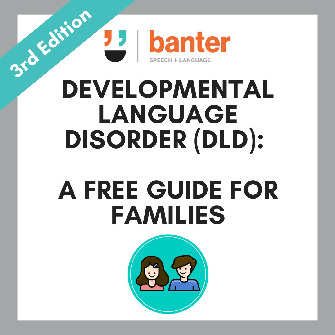 BanterSpeech's tweet image. It's #DLDday and we’ve updated our free #DLD guide for families, with over 100 of our most popular articles!
Download it: banterspeech.com.au/speak-up-for-d… #devlangdis