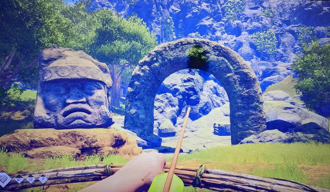  Fountain of Youth、探索してると古代文明の痕跡見つけたり違う島に行くと新しい素材を見つけてクラフトのレシピがどんどん増えていったり中々面白い 