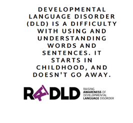 EnfieldCASS's tweet photo. It’s officially #DLDday 2024! The theme is ‘Speak up for DLD’ @EnfieldCASS &amp; @EnfieldCouncil are supporting the campaign to raise awareness of World DLD day. Today we will share important facts and information throughout the day. Keep your eyes peeled and don’t forget to retweet! https://t.co/2Ni0qPcy7D