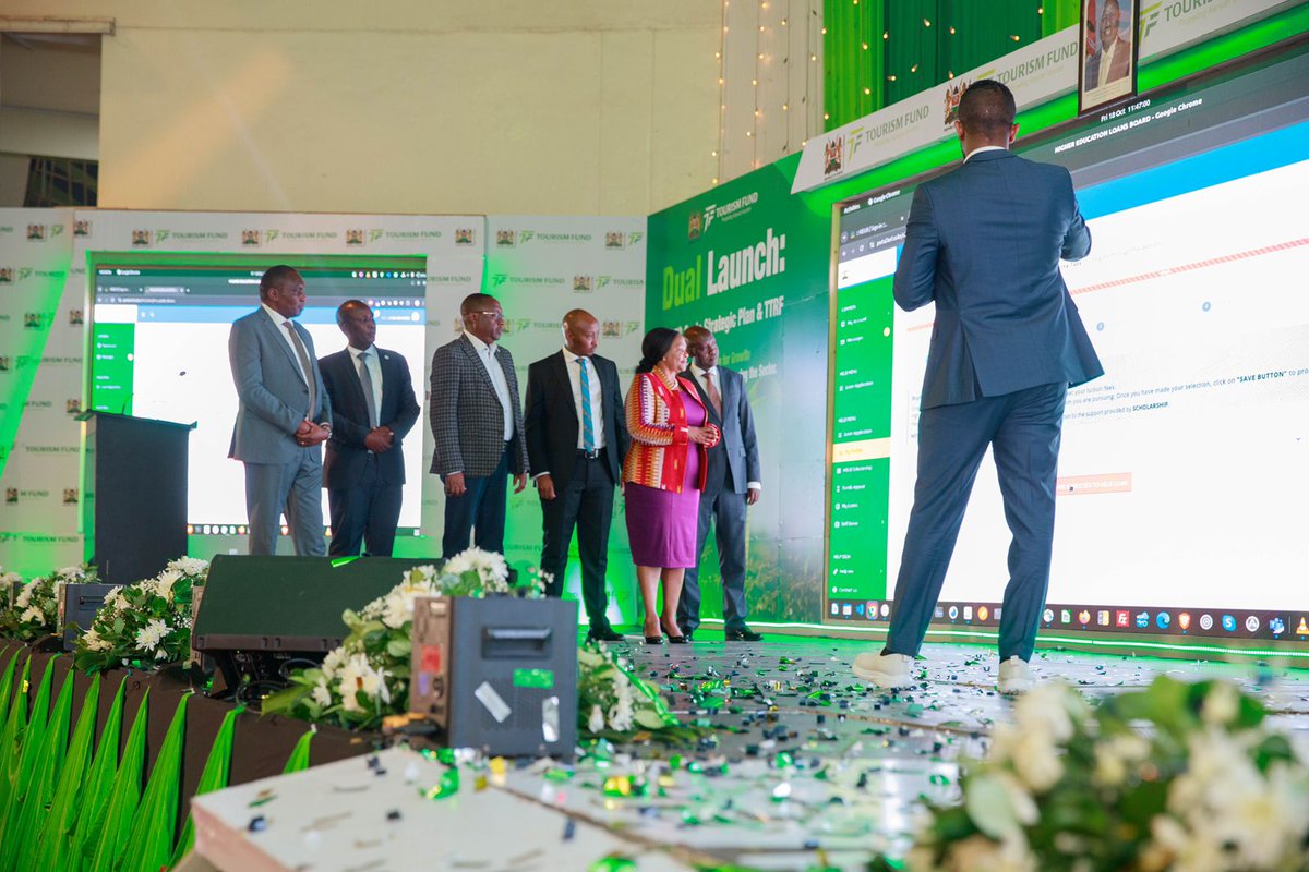 TourismFund's tweet image. The Tourism Training Revolving Fund (TTRF) is officially launched!!! 

This groundbreaking initiative aims to enhance skills, empower professionals, and elevate service quality across the tourism sector. 

#TourismFund #DualLaunch #StrategicPlan #TTRFLaunch #BomasOfKenya