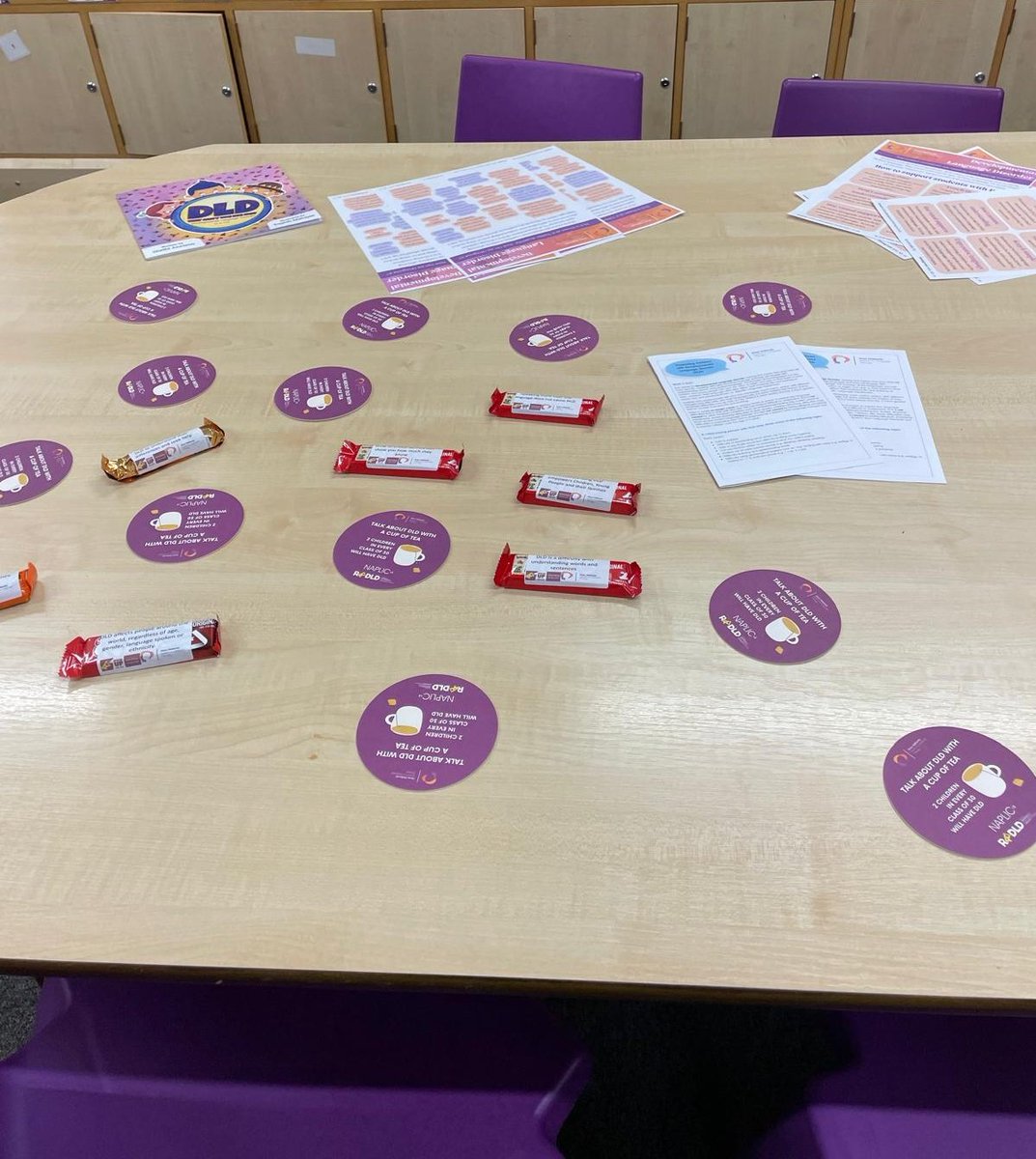 West Midlands Speech & Language Therapy (@wmislt2) on Twitter photo Our #SaLT team Sophia, Sam and Sarah, and the fabulous staff at <a href="/washwoodheath/">Washwood Heath Academy: All Through School</a> have held an early morning tea and snacks awareness event for #DLDday 🤩
#speakupfordld <a href="/RADLDcam/">RADLDcampaign</a> <a href="/NAPLIC/">NAPLIC</a> <a href="/A2Education/">Access to Education</a> <a href="/HawkesfordSam/">Sam Hawkesford</a> @10sarahlou10 Our #SaLT team Sophia, Sam and Sarah, and the fabulous staff at <a href="/washwoodheath/">Washwood Heath Academy: All Through School</a> have held an early morning tea and snacks awareness event for #DLDday 🤩
#speakupfordld <a href="/RADLDcam/">RADLDcampaign</a> <a href="/NAPLIC/">NAPLIC</a> <a href="/A2Education/">Access to Education</a> <a href="/HawkesfordSam/">Sam Hawkesford</a> @10sarahlou10