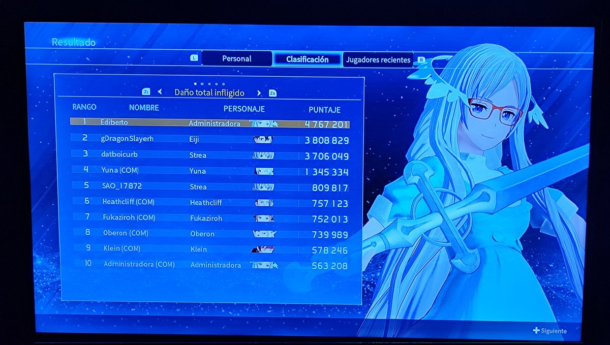 ediberto1317's tweet photo. Mi mejor partida hasta el momento en #SAOFD, Quinella god 🥳🤩🥰 https://t.co/fjvWUHFJyg