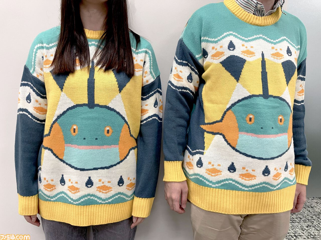 ポケモンセンター　クリスマスセーター ヌマクロー　L ファミ通.com on X: 