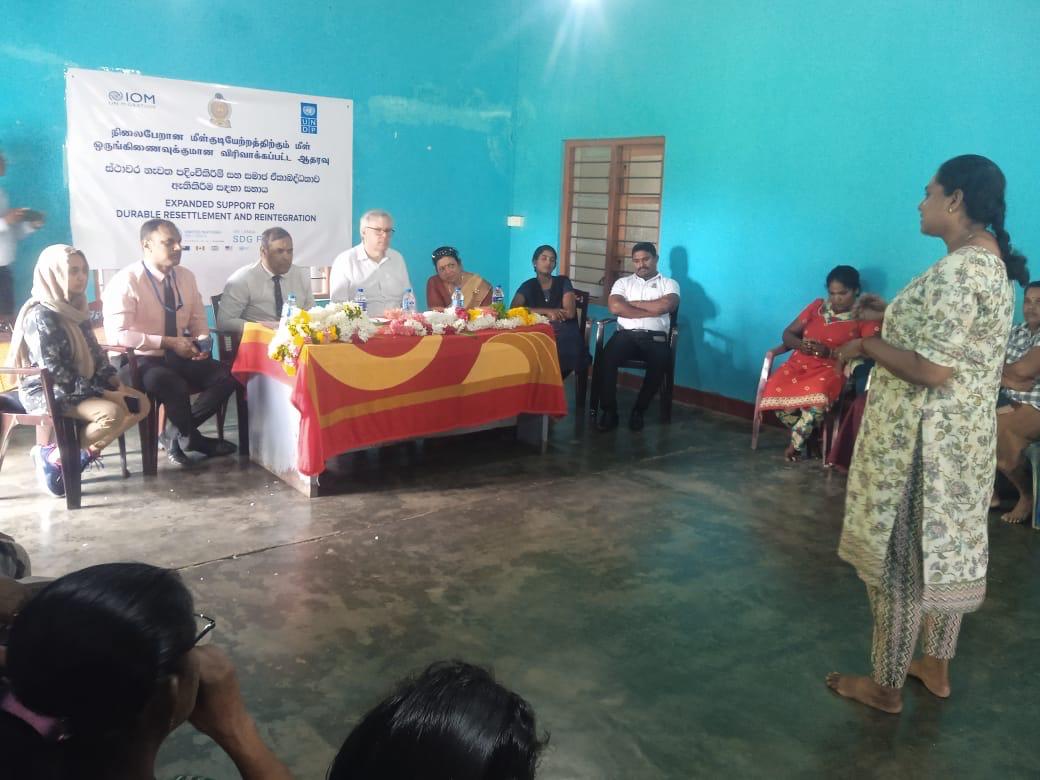 UNDPSriLanka's tweet photo. This visit not only showcased the tangible impact of the #EDRR project but also underscored how crucial support, skills & #resilience can drive #sustainable livelihoods, even in the face of adversity. It was a chance to engage directly with #beneficiaries and understand their progress, their aspirations, and their ongoing needs for a brighter #future.