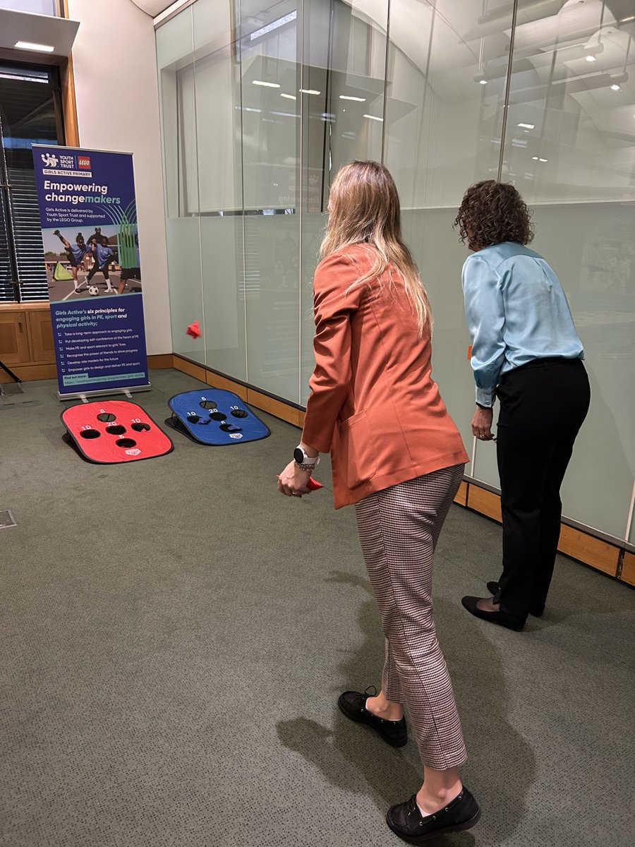 YouthSportTrust's tweet photo. We had a wonderful day yesterday on a parliamentary visit with the @LEGO_Group  to talk about our partnership to deliver Girls Active in Primary Schools, as well as our ideas for how we can support more girls to be physically active. 🙌

It was great to be joined by MPs including @Steph_Peacock and Kim @kimleadbeater to hear about our latest research and find out what we can do to drive culture change.

You can learn more about our exciting partnership with LEGO here: 
https://t.co/TDpVs0fGMM

#LEGO #Partnership #GirlsActive