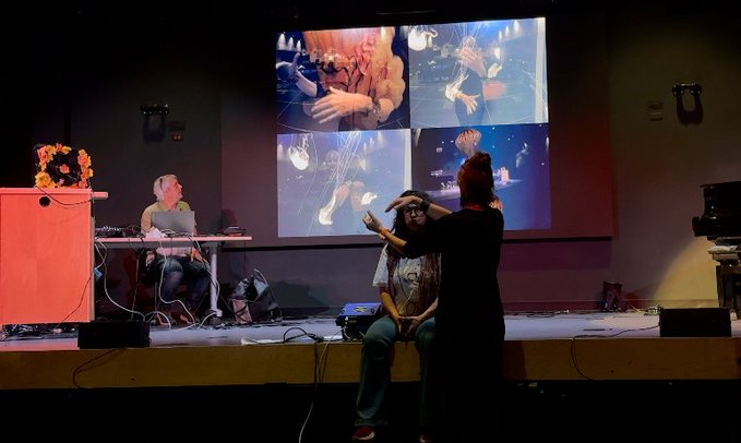 musicandthemind's tweet photo. Are you ready for Double Pendulum?
Synaptic Rodeo brings this innovative theatrical performance where neuroscience, technology, and art collide to LIVELab Friday, November 15 to Sunday, November 17!
https://t.co/onMEBIBiMo
#MusicAndTheMind #LIVELab #HamOnt #HamOntConcerts https://t.co/F27oVFelI7