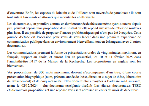 Élu•e•s TESC tweet media