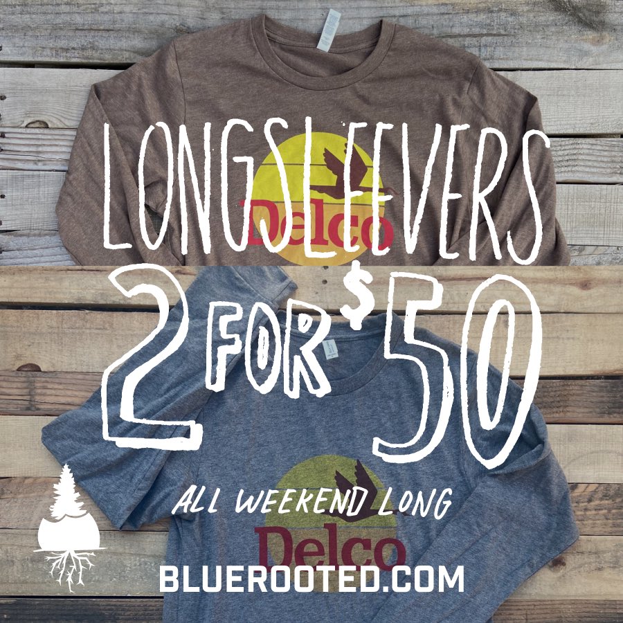 blue_rooted's tweet image. All weekend long - stop by the store (FRIDAY 10a - 9p and SATURDAY 10a - 4p) 2 for $40 Ts, 2 for $50 Longsleevers and more in store! 10 E Eagle Road, HTOWN. Free parking after 6 in lot behind the store. BlueRooted.com/store #htown #delco #2for #shopsmall #weekend
