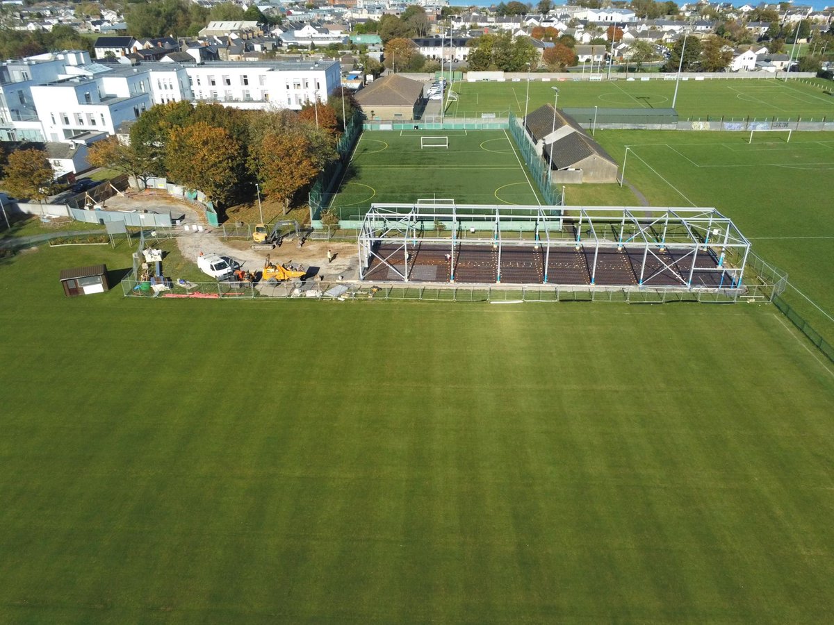 Great progress with the Indoor Centre project <a href="/Balbriggancc/">Balbriggan Cricket Club</a> 🏗️ 

Bail ó Dhia ar an obair! 👏🏏