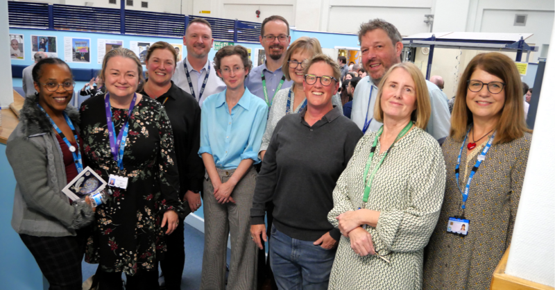 nottmhospitals's tweet photo. A celebration event was held this week for the 30th anniversary of audiology services at Ropewalk House. 

Before the refurbishment of Ropewalk House in 1994, audiology services were in a building across the street, and a lot has changed in the past 30 years.