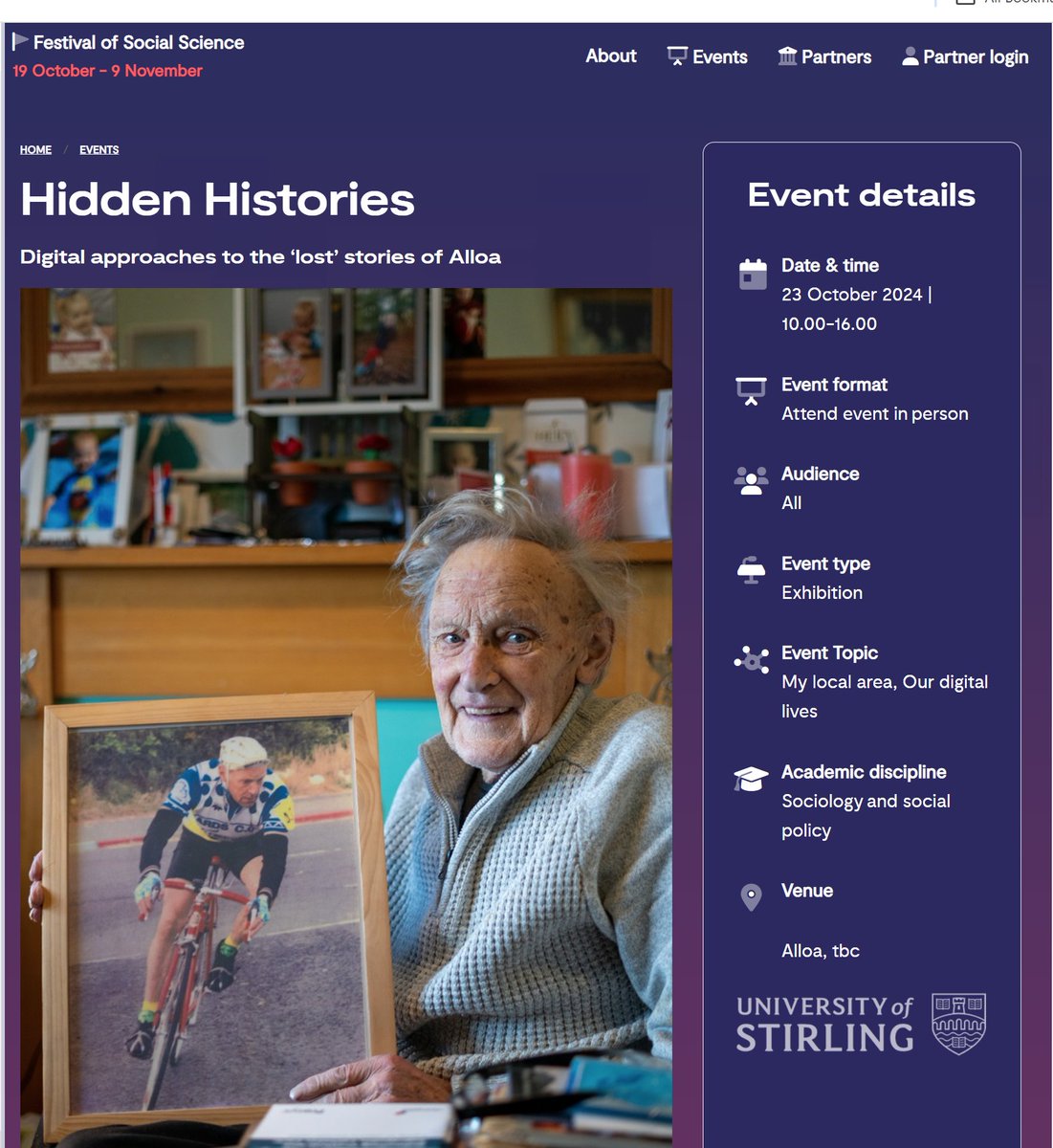 Francis Stewart (@dr_f_stewart) on Twitter photo Photo exhibition on "Hidden Stories of Alloa" will run from the 23- 25th October at The Hub on Maple Court. Exhibition is based on oral history interviews conducted by some amazing S2 (year 8) pupils I've been so lucky to work with in <a href="/AlloaAcademy/">Alloa Academy</a> <a href="/alloatiser/">Alloa Advertiser</a> <a href="/AlloaFirst/">Alloa First</a> Photo exhibition on "Hidden Stories of Alloa" will run from the 23- 25th October at The Hub on Maple Court. Exhibition is based on oral history interviews conducted by some amazing S2 (year 8) pupils I've been so lucky to work with in <a href="/AlloaAcademy/">Alloa Academy</a> <a href="/alloatiser/">Alloa Advertiser</a> <a href="/AlloaFirst/">Alloa First</a>