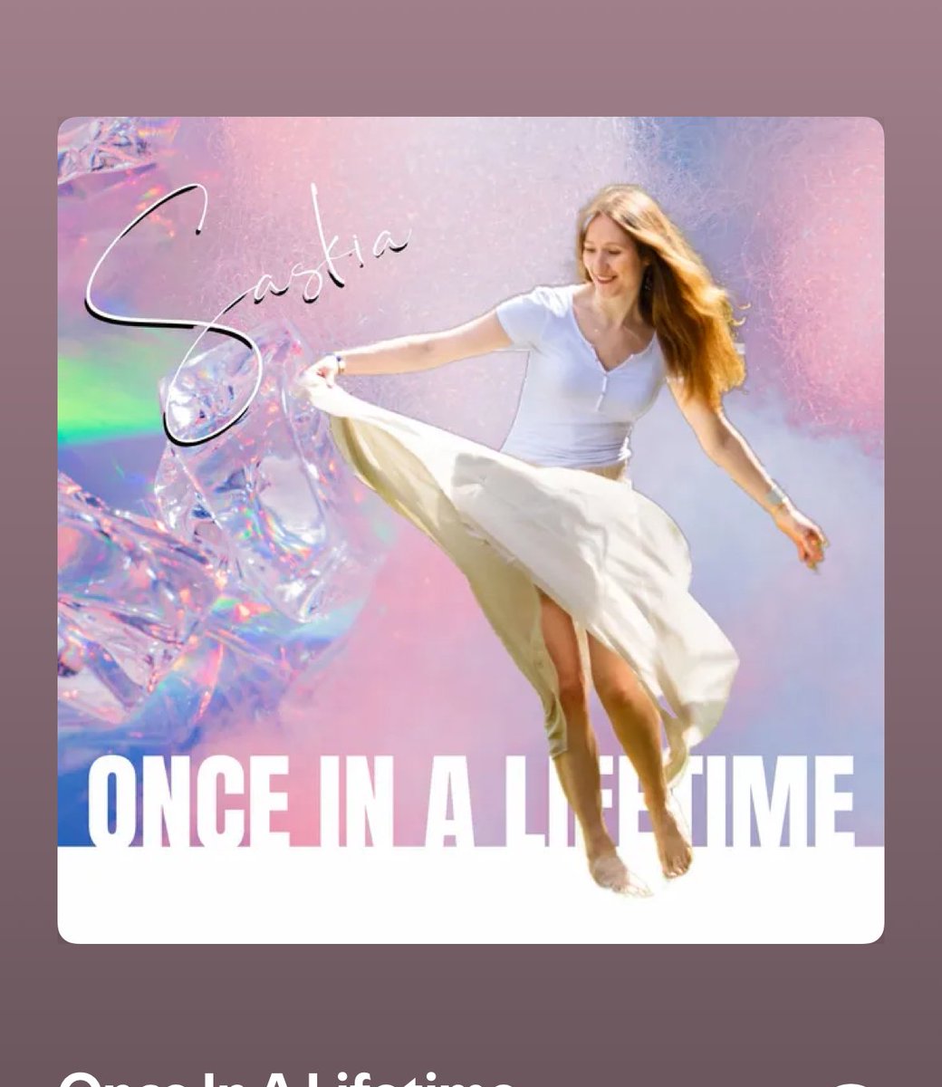 Celebrating today because this just came out! Recorded by the usual suspects in Poland as a live band ;) 'Once In A Lifetime' now streaming wherever you get your music. open.spotify.com/track/0l7QkOgR…