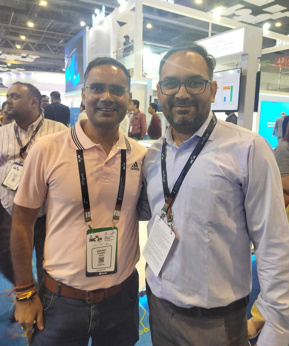 AvizNews's tweet image. What an incredible experience at India Mobile Congress! Thanks to everyone who interacted with us to see how Aviz is revolutionizing networks with AI-powered solutions. 
Stay tuned for more exciting event highlights coming your way! 

#IMC2024 #AI #FutureOfNetworking