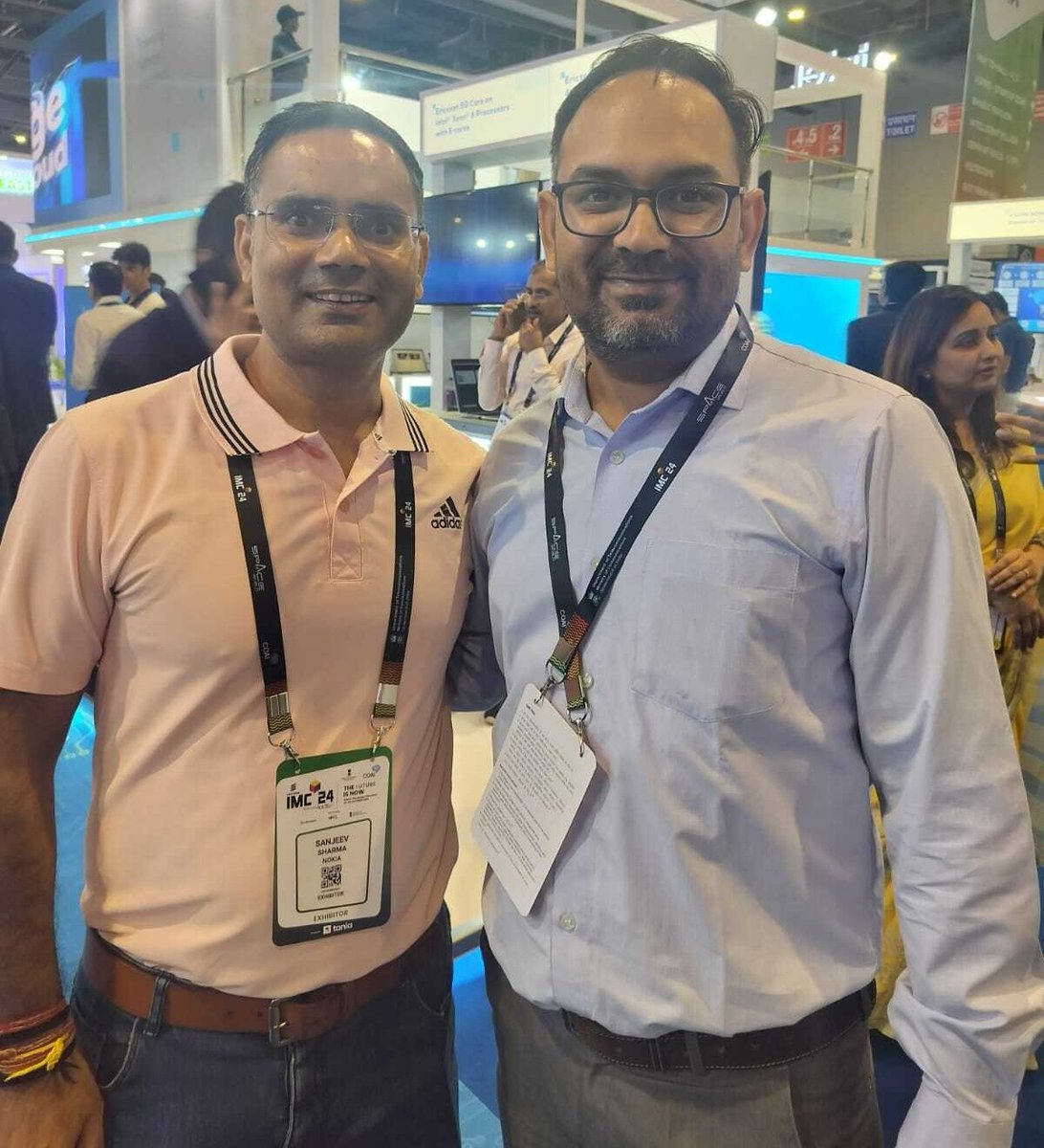 AvizNews's tweet image. What an incredible experience at India Mobile Congress! Thanks to everyone who interacted with us to see how Aviz is revolutionizing networks with AI-powered solutions. 
Stay tuned for more exciting event highlights coming your way! 

#IMC2024 #AI #FutureOfNetworking