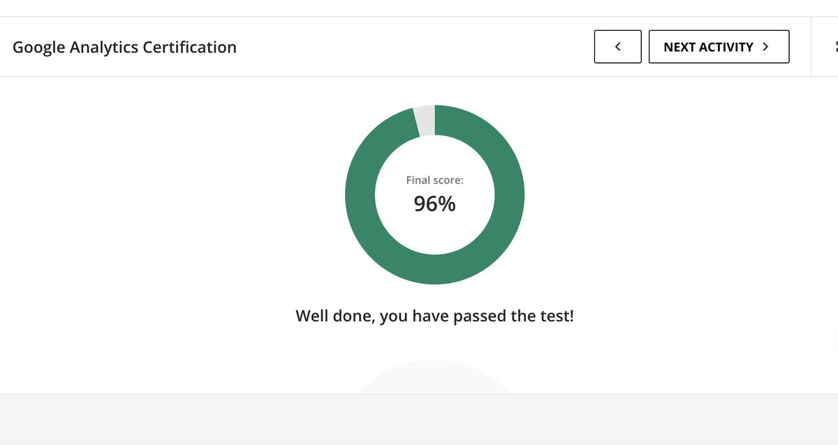 NadiaCHABBOUH's tweet photo. 🎉 Certification Google Analytics 4 obtenue ! 📊

4 jours intenses de formation et un grand merci à Adil SIJILMASSI pour son implication et sa pédagogie 💪 
Prête à mettre ces nouvelles compétences en pratique !

#GoogleAnalytics4 #DigitalAnalytics #MBAMCI https://t.co/OckcxWgUYU