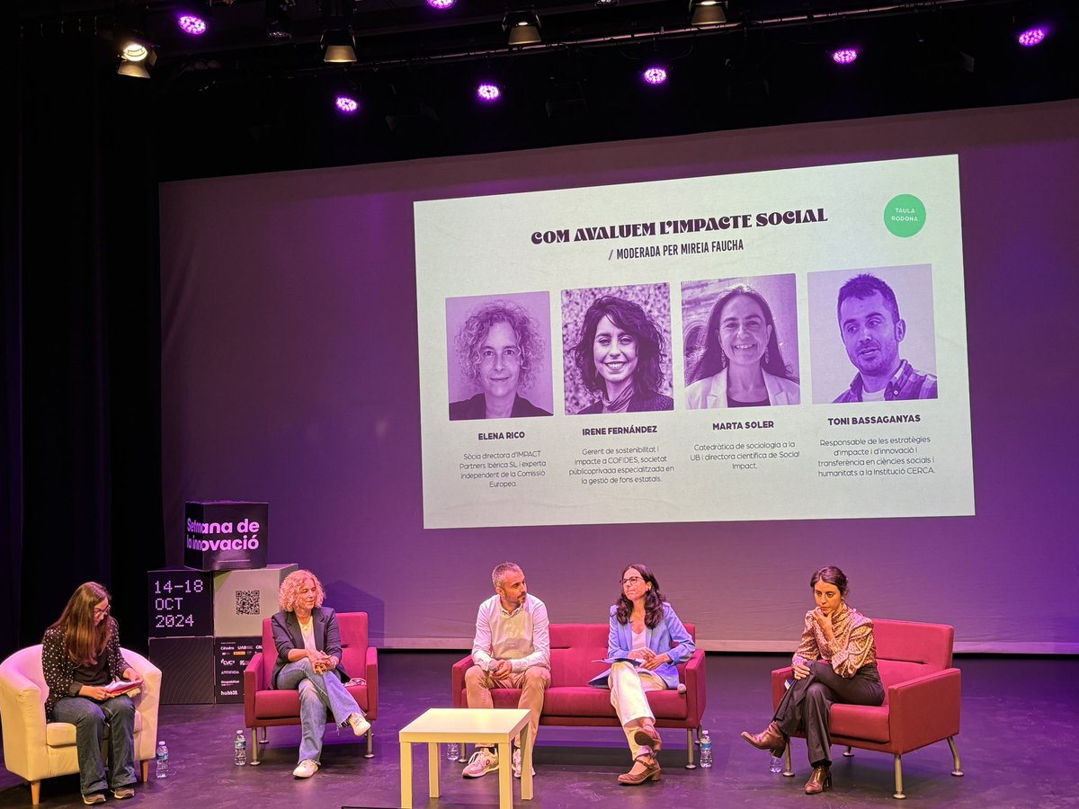 Imprescindible la jornada d’avui a la <a href="/UABBarcelona/">Universitat Autònoma de Barcelona</a> “Ciència i emprenedoria en femení”. 
Des d’Urbametrics apostem per una transferència de coneixement més humana, centrada en l’impacte social.